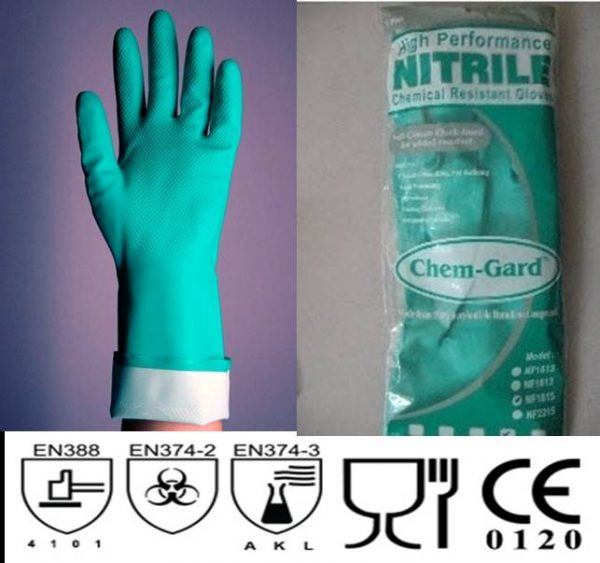 Găng tay chống dầu chống hóa chất malaysia