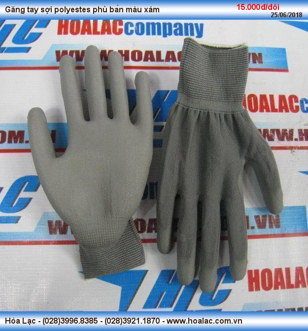 Găng tay phủ bàn màu xám